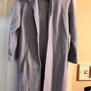 Women's Light Blue  Wool blend Coat